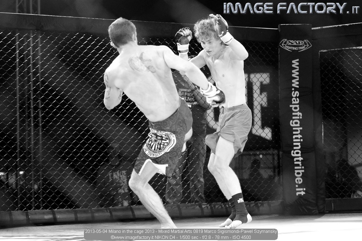 2013-05-04 Milano in the cage 2013 - Mixed Martial Arts 0819 Marco Sigismondi-Pawel Szymansky